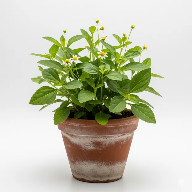 Picture of ভৃঙ্গরাজ ফুলের চারা - Bhringaraj Flower Plant - প্রাকৃতিক চুলের যত্নের উৎস