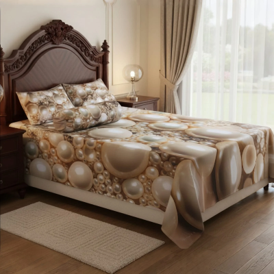 Picture of China Premium 3D Design Bed Sheet
