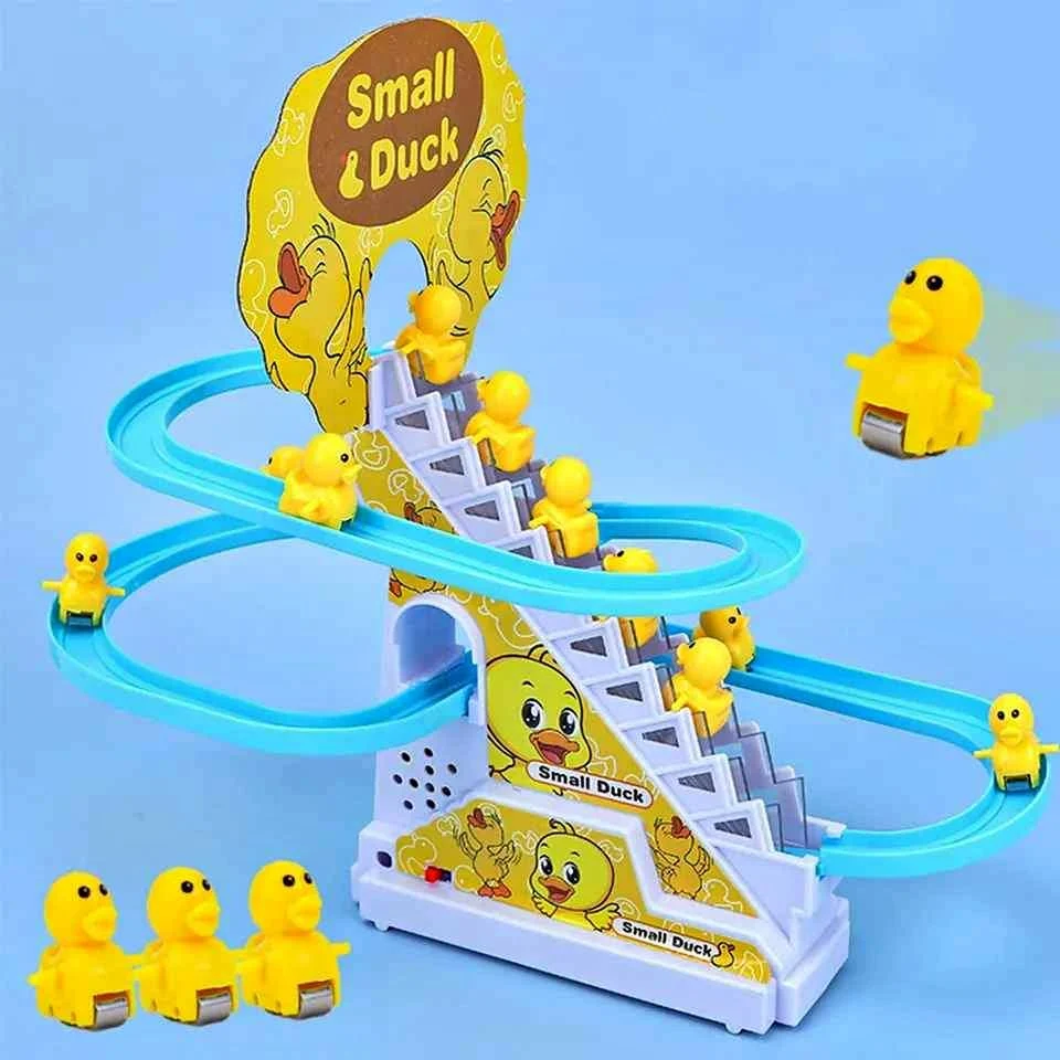 Picture of  Electric Small Duck Climbing Stairs Toy