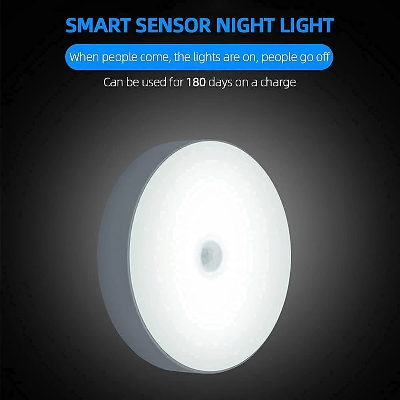 Picture of Wireless Motion Sensor Led Wall Night Light With Usb Charging Stick Lamp