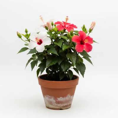 Picture of দেশী জবা ফুলের চারা - আকর্ষণীয় লাল ফুল | Hibiscus Plant - Desi Joba Flower Plant