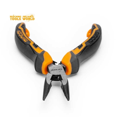 Picture of DingQi 5 Inch High Quality Mini Long Nose Pliers-23001 (Black)