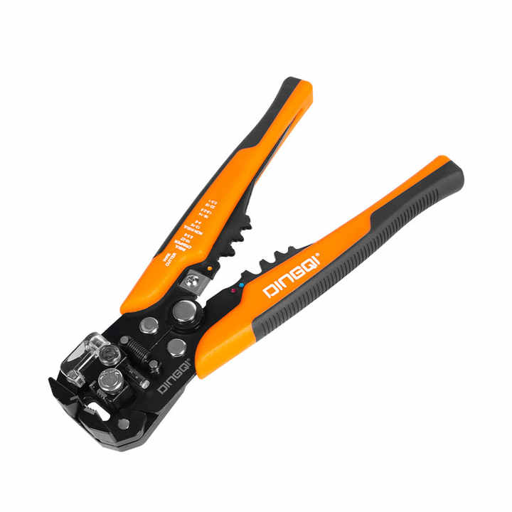 Picture of DingQi Multifunctional Wire Stripping Pliers, Electrician Strip Electrician Tool Wire Stripper-FG01001 (Black)