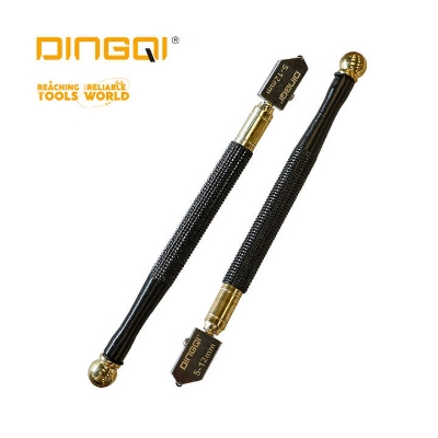 Picture of MegaStar 5-12mm Diamond Glass Knife for Cutting Thick Glass Tiles Household Multifunctional Hand Knife Roller Type-MGS10 (Black)