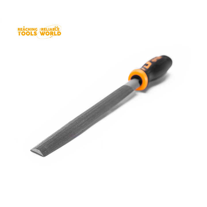 Picture of DINGQI 8 Inch Half Round Steel File Metal File Tool Half Round-64002 (Black)