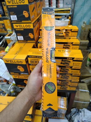 Picture of WELLOO 16" Inch Magnetic Speed Level SPL6040 🛠️📏 (Yellow)