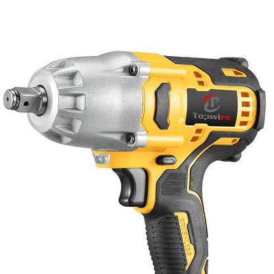 Picture of 🔧 HR Variable Speed 48V 300N.m Cordless Impact Wrench – HR48V (Yellow)