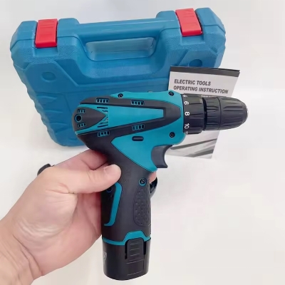 Picture of 🔧 Makita 12V Dual-Speed Adjustable Torque Electric Drill & Screwgun – Multi-Function DIY / Industrial Hand Tool (Blue)