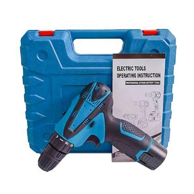 Picture of 🔧 Makita 12V Dual-Speed Adjustable Torque Electric Drill & Screwgun – Multi-Function DIY / Industrial Hand Tool (Blue)