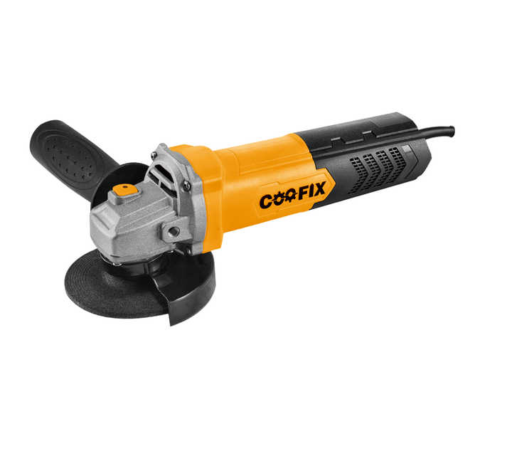 Picture of Coofix Electric Angle Grinder 750W Smart Side Switch Angle Grinding Machine 100MM-CF-AG010 (Yellow)