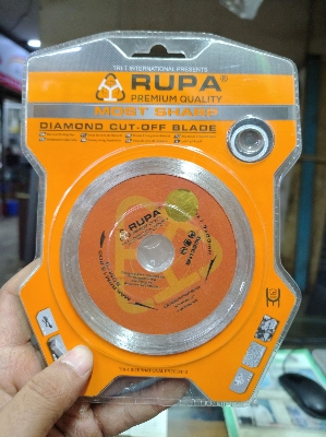 Picture of 💎 RUPA 4" / 105mm Round Type Premium Diamond Cut-Off Blade (Yellow)