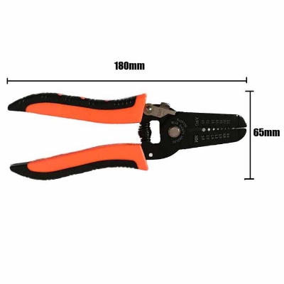 Picture of 🛠️Professional 7" AWG Wire Stripper & Cutter – Multi Functional Cable Wire Stripping Pliers