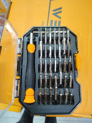 Picture of WELLOO 37Pcs Precision Screwdriver Set For Multipurpose Usage SCT01037 (Black)