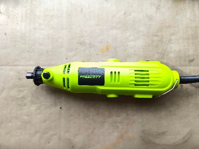 Picture of PRESCOTT 163-PIECE POWER MINI DIE GRINDER ROTARY TOOL KIT 135WATT (Green)