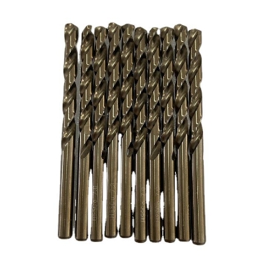 Picture of 3/16 Hss Cobalt Drill Bits Hss Drill Bits Metal for Metal and Stainless Steel Drilling 10pcs