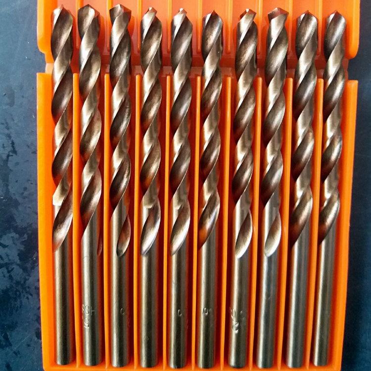 Picture of 3/16 Hss Cobalt Drill Bits Hss Drill Bits Metal for Metal and Stainless Steel Drilling 10pcs