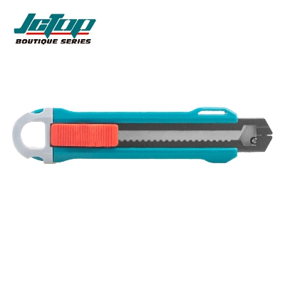 Picture of 🔪 JCTOP 18mm Cutter – Snap Off Blade Retractable Utility Knife (EQ4012) (Green)