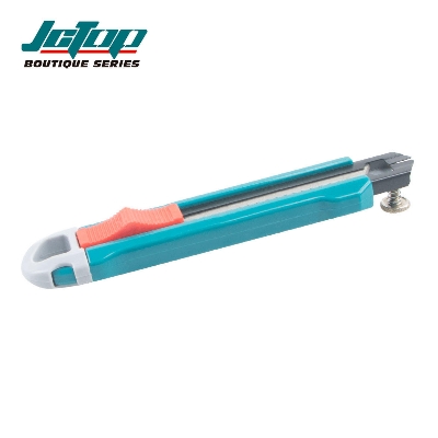 Picture of 🔪 JCTOP 18mm Cutter – Snap Off Blade Retractable Utility Knife (EQ4012) (Green)