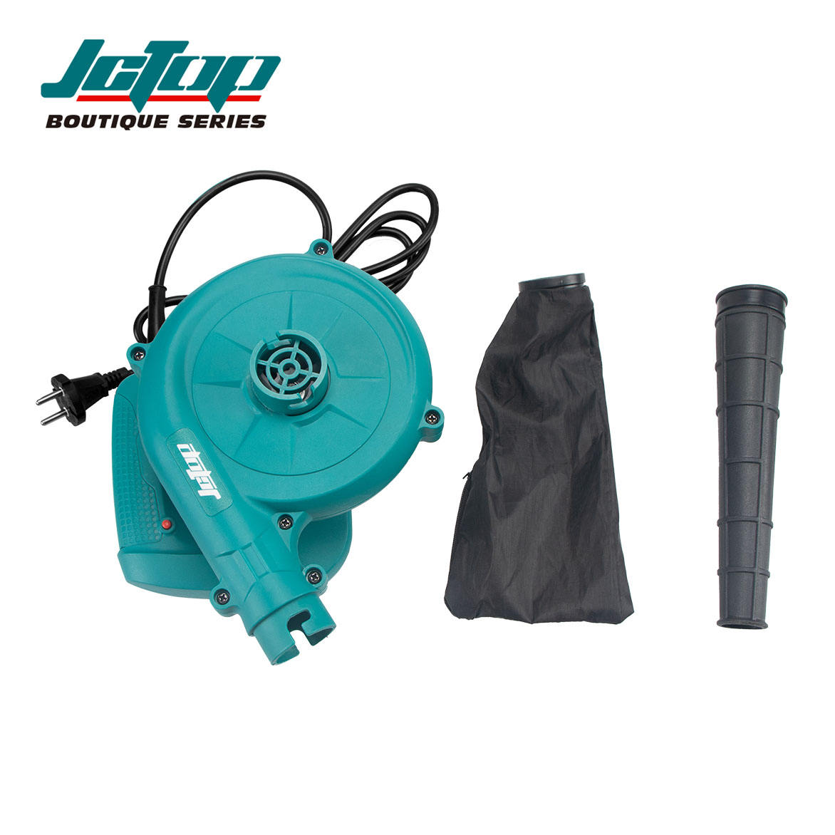 Picture of 🌬️ JCTOP 420W Corded Electric Leaf Blower – Mulcher & Vacuum Cleaner (SD8802) (blue)