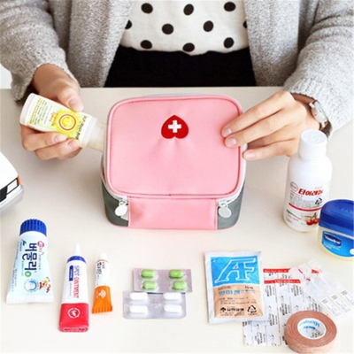 Picture of Travel Storage Bag New love Emergency Rescue Bag, Small Medicine Package, Epidemic , Korean Style Storage Medical