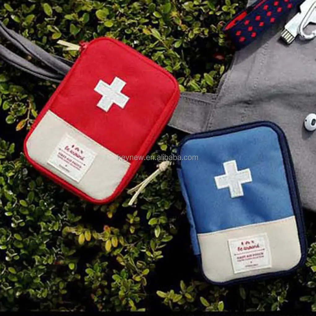 Picture of Travel Portable Medicine Bag First Aid Kit Medical Emergency Kits Organizer Outdoor Household Medicine Pill Storage Bag