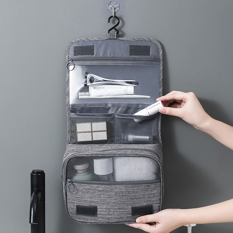 Picture of Travel Toiletry Bag Portable Makeup Bag Large Capacity Simple and Multifunctional Business Travel Storage Bag