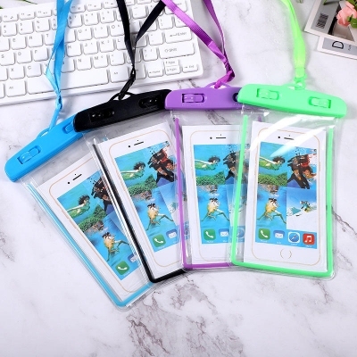 Picture of 1 Pcs Universal Floating Clear Water Proof Mobile Phone Bag Waterproof Cell Phone Case Pouch Dry Bag for Mobile Phone(Multicolor)