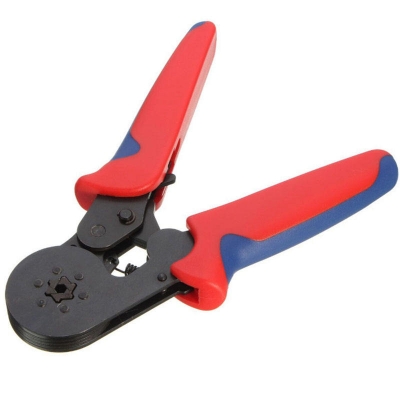 Picture of 🔌 HSC8 6-4A Terminal Crimping Tool with 1200pcs Cord End Terminal Connectors Kit (Orange)