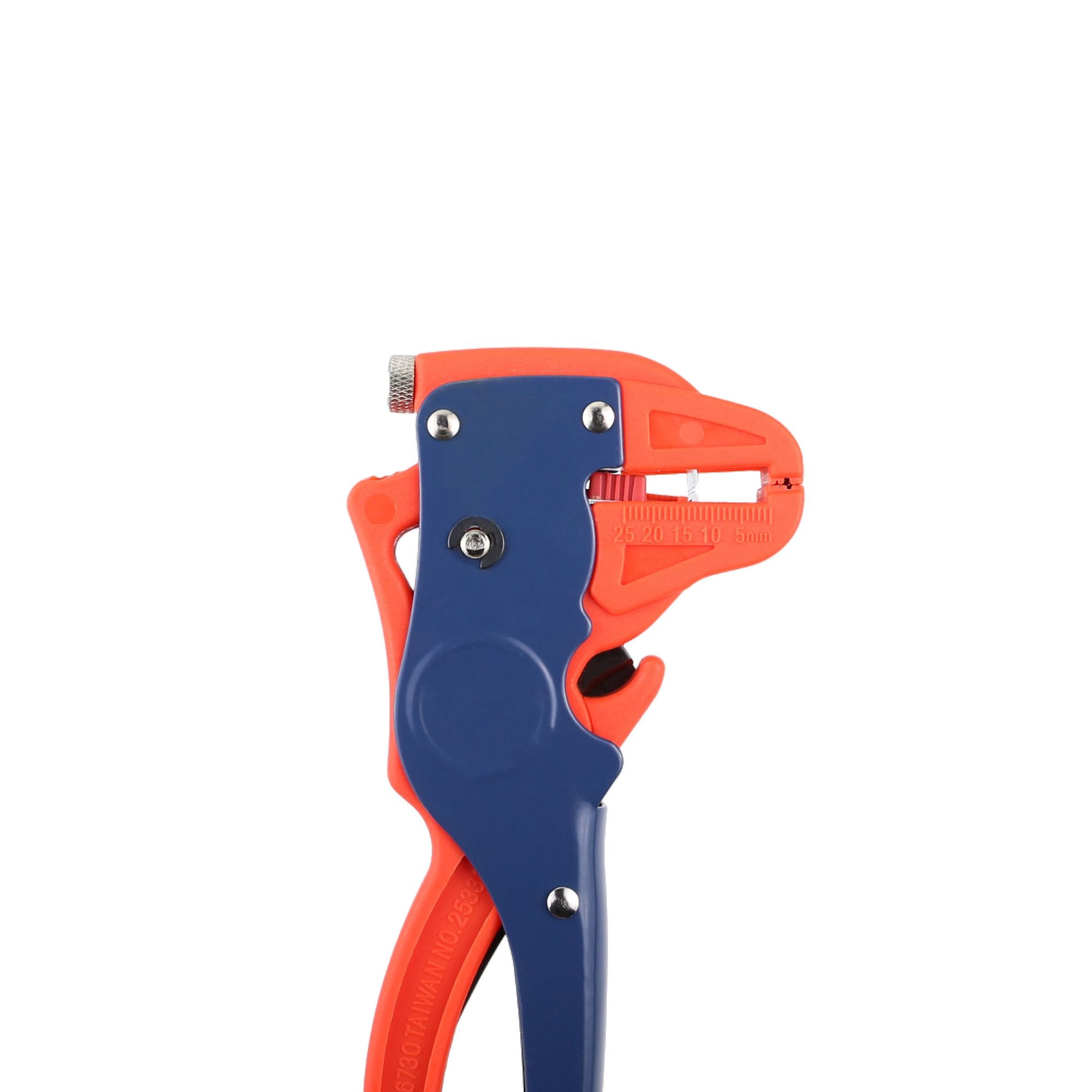 Picture of 🛠️ Manual 7-Inch Automatic Cable Multi-Function Duckbill Stripping & Crimping Tool Pliers (Red)