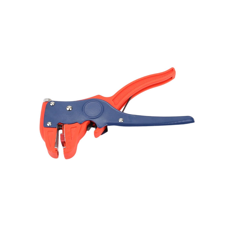 Picture of 🛠️ Manual 7-Inch Automatic Cable Multi-Function Duckbill Stripping & Crimping Tool Pliers (Red)