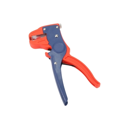 Picture of 🛠️ Manual 7-Inch Automatic Cable Multi-Function Duckbill Stripping & Crimping Tool Pliers (Red)