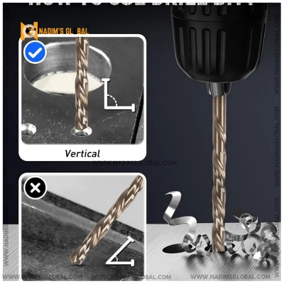 Picture of 3/16 Iron Drill Bit – 10pcs Pack (White)