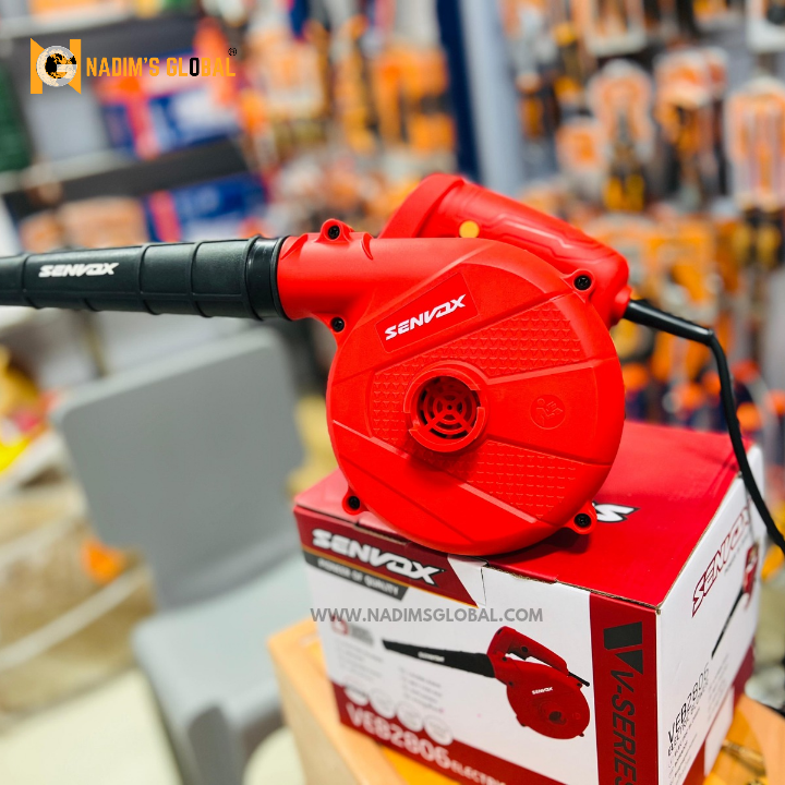 Picture of SENVOX 600W Electric Air Blower Dust Cleaner Machine (Red)