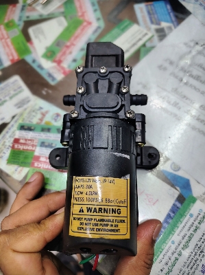 Picture of Mini Electric Pumps 12 Volt High Pressure Water Pump (Black)