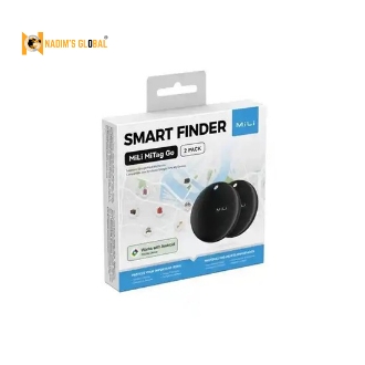 Picture of Helloo MiLi MiTag Go Smart Finder – 2 Pack | Bluetooth Tracker for Android (Black)