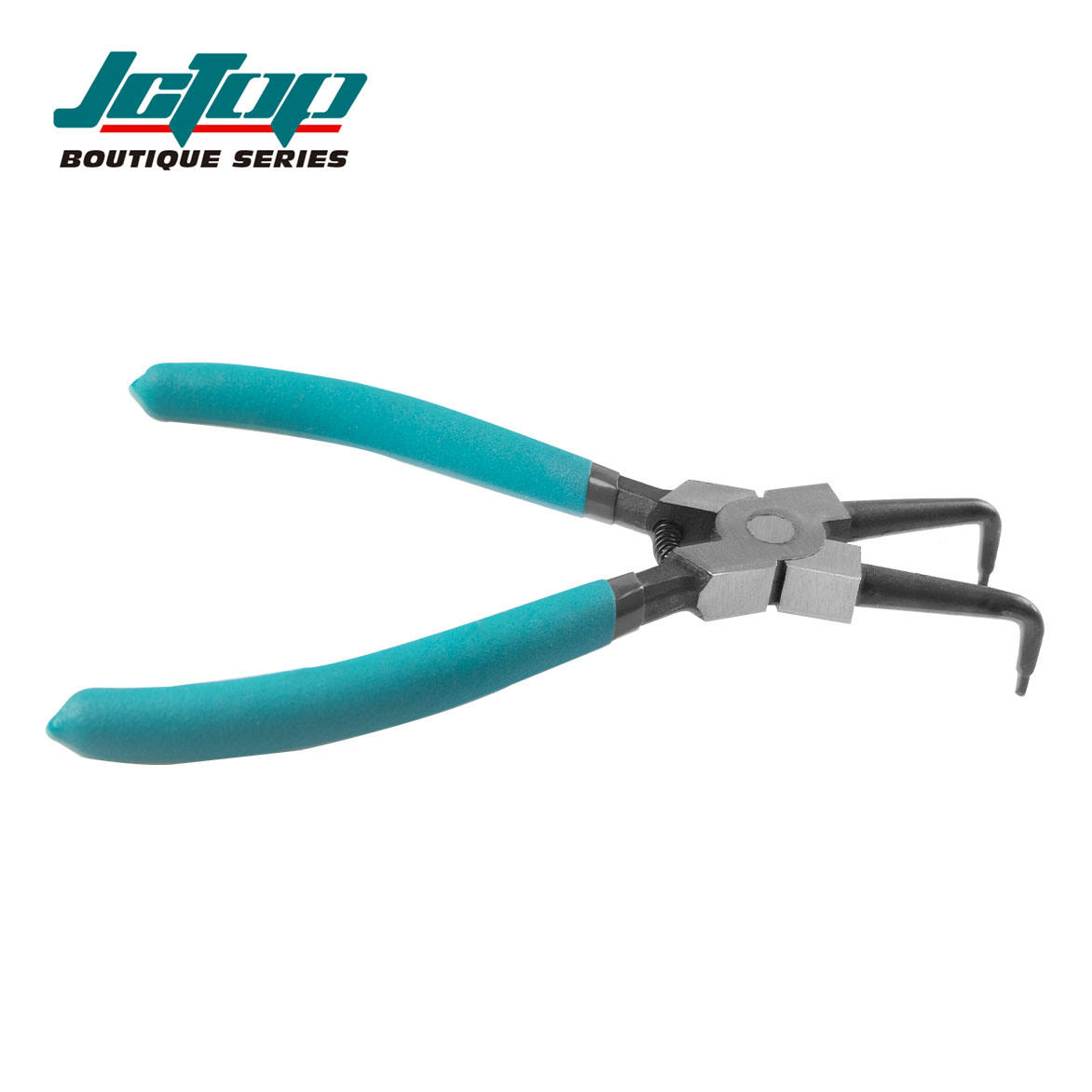 Picture of JCTOP Hot Sale 7 Inch Heavy Duty Internal External 4pc Snap Ring Circlip Pliers Set-BK7085 (Deep green)