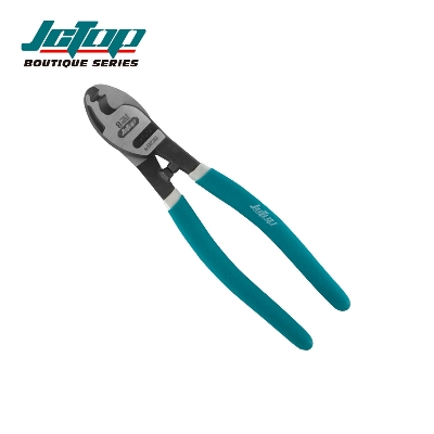 Picture of JCTOP 6" Cable Cutter Mini Electric Wire Cutting Plier for Strip Cables Less 60mm2 Use Grip Application Can't Cut Steel Wire-EA2306 (Deep green)