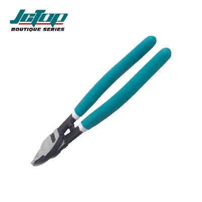Picture of JCTOP 6" Cable Cutter Mini Electric Wire Cutting Plier for Strip Cables Less 60mm2 Use Grip Application Can't Cut Steel Wire-EA2306 (Deep green)