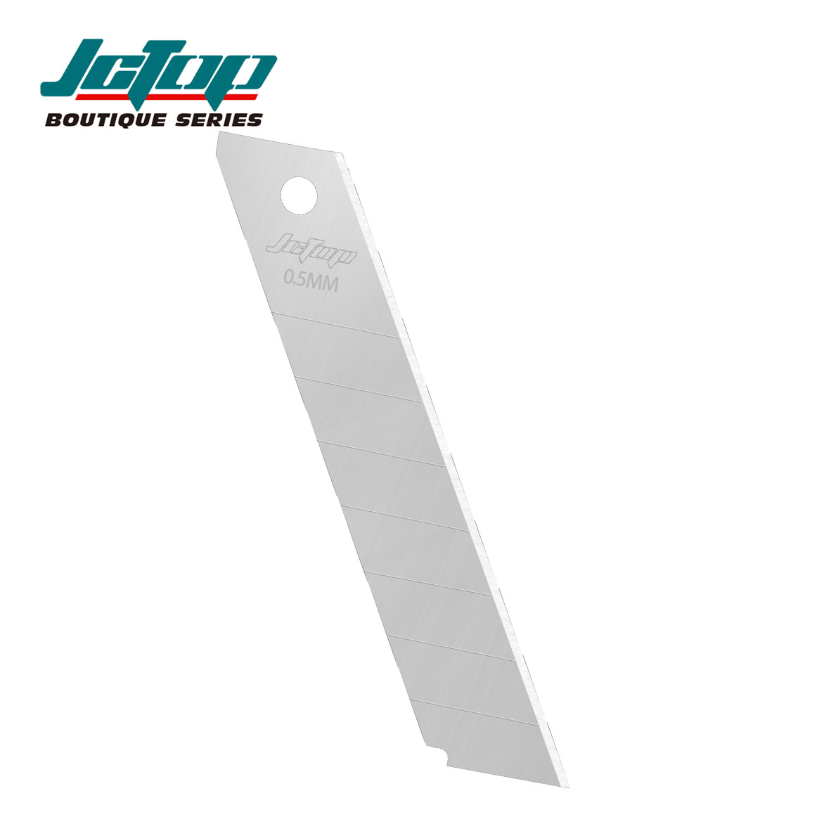 Picture of JCTOP 18mm Utility Cutter White sharp Blades Box Cutting Knife Blade for Embroidery-EQ4016 (Silver)