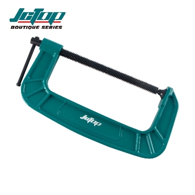 Picture of JCTOP 3" Inch Industrial Grade G Type Clamp Heavy Duty Painted Metal Carpenter Table Tool Adjustable for Use Wood Woodwork-LA3003 (Deep green)