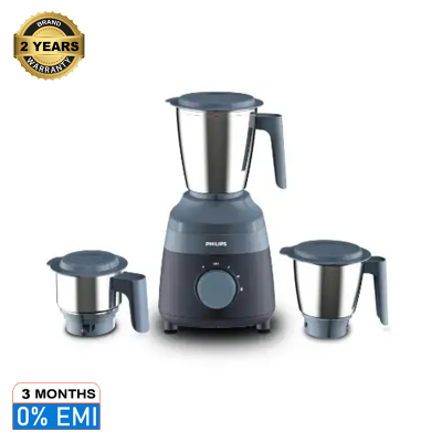 Picture of Philips HL1000/02 500W Mixer Grinder Mixer with 3 Jars Blue