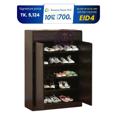 Picture of Andormahal Stylish design MDF Shoe Rack with two drawers