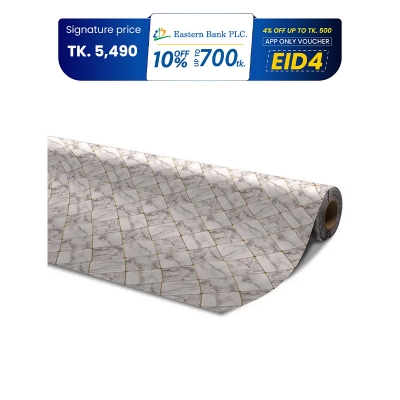 Picture of Comfy Floor Mat Cloudy Silver Black 72 X 30 X 0.35