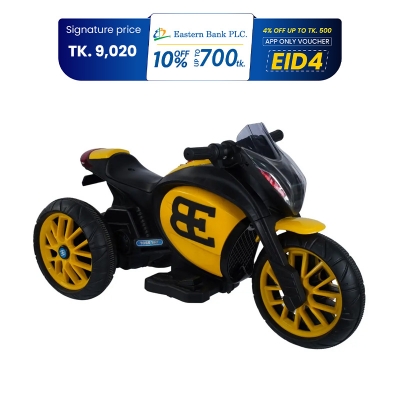 Picture of Jim & Jolly Boss Bike V-2 Knock Down - Yellow