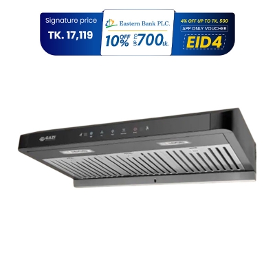 Picture of Gazi Smiss Kitchen Hood with Hand Motion Sensor and LED Touch Display HY-918CT 35.5 Inch (Best Price)