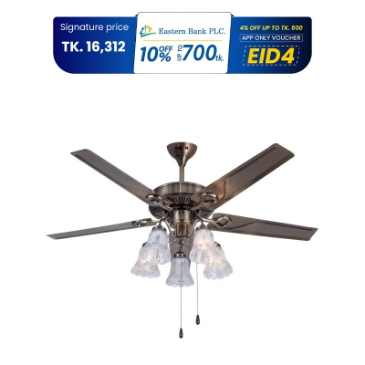 Picture of VISION Elite Ceiling  Fan 51'' 5 Blade Decorative 