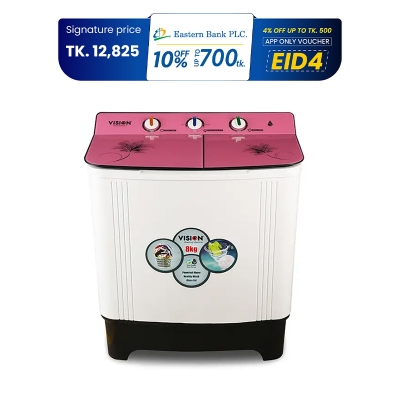 Picture of VISION Twin Tub Washing Machine-RE-002-SATOM-8kg
