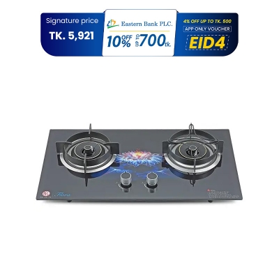 Picture of RFL Built In Gas Stoves/HOB Double Gas Stove FLORA - (Line Gas)