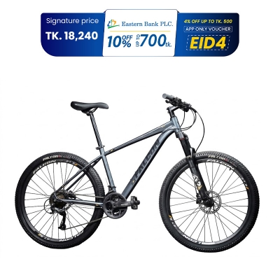 Picture of Falcon Thunderbird 27.5 inch 27 Speed Silver Bicycle