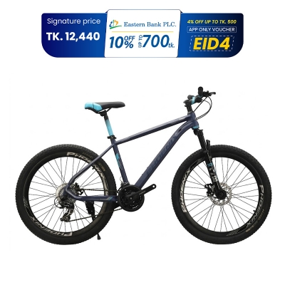 Picture of Phoenix Donald 26 inch 24 Speed Violet Bicycle 